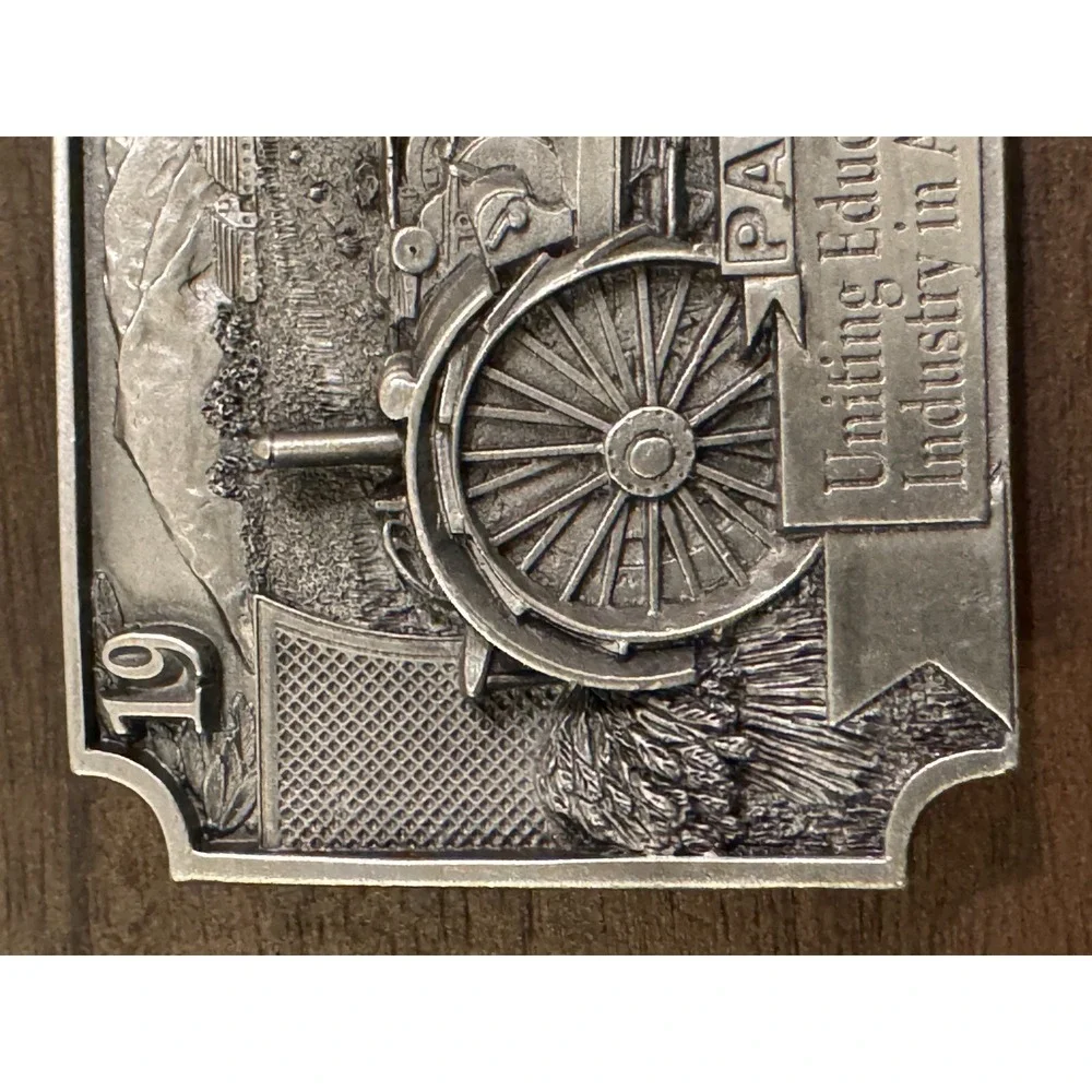 Vintage 1998‎ PAS Belt Buckle John Deere Licensed 1 of 500 Waterloo Boy Tractor